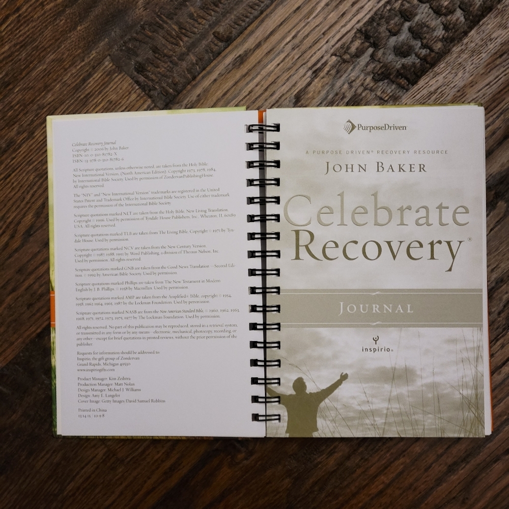 Celebrate Recovery Journal - Picture 2 of 3